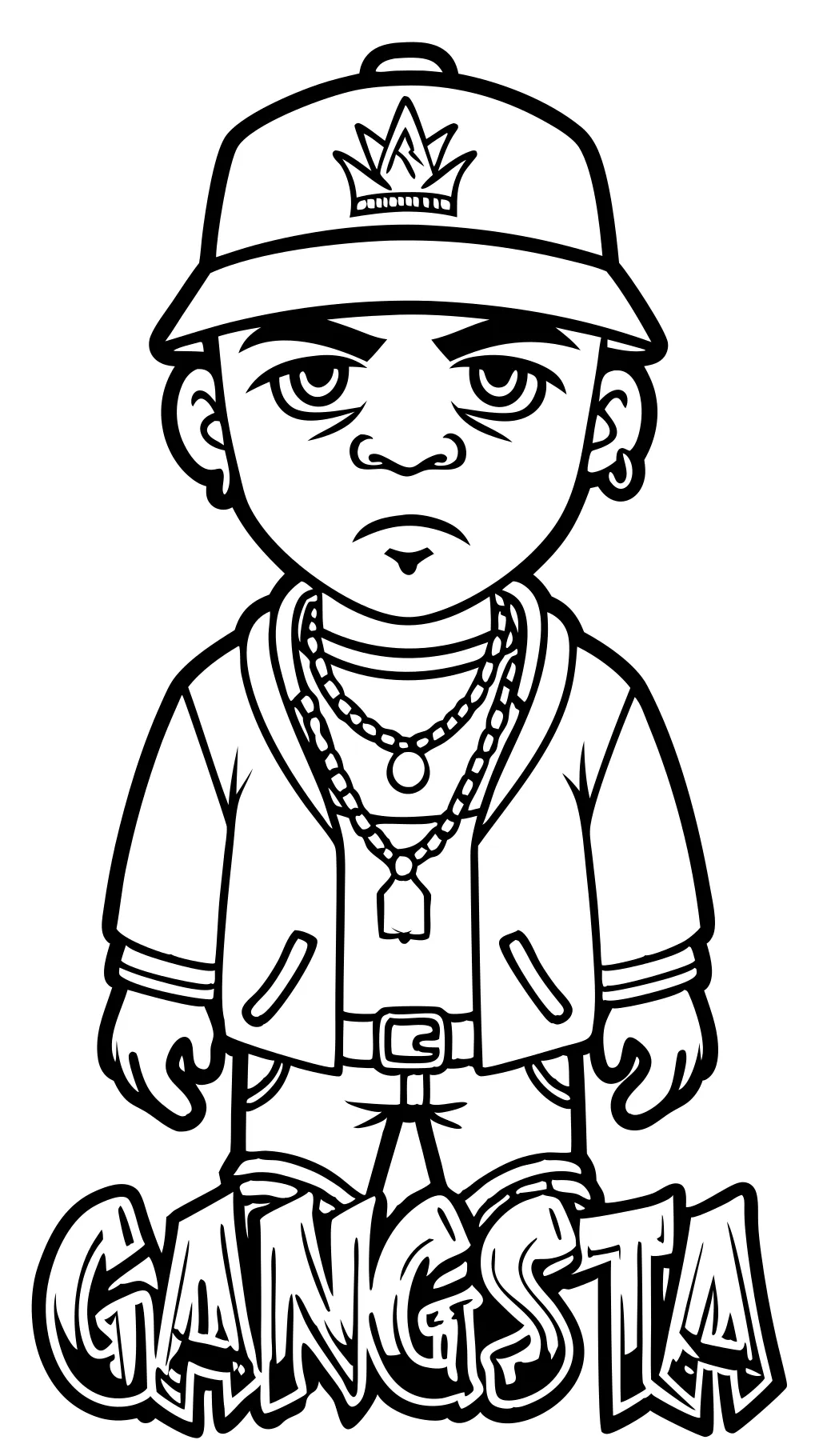 coloriages gangsta